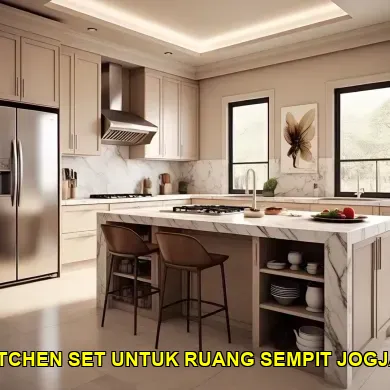 5 Solusi Kreatif Desain Kitchen Set untuk Ruang Sempit di Malioboro